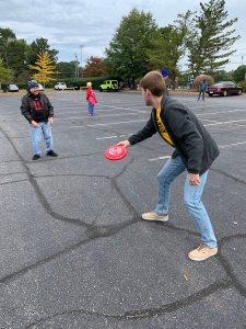 Epsilon Rho Tailgate Frisbee