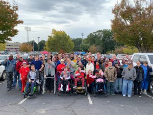 Epsilon Rho Tailgate Groupshot